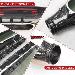 Nouveauté : Cache d'admission d'air moteur en fibre de carbone sèche style OEM pour Ferrari 458 - Product Image 3