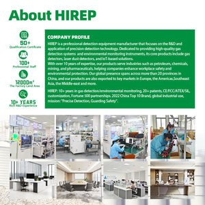 Hirep 0-1000 m3 hiển thị kỹ thuật số màn hình ngoài trời PM2 5 bụi rò rỉ báo động cho môi trường chất lượng không khí trạm giám sát - Product Image 2