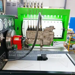 Mechanical Fuel Injection Pump Test Bench 12PSB With Double Drawers Euro II Diesel Engine Detection System Beacon Machine