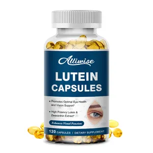 OEM 120pcs capsules molles de lutéine capsules de zéaxanthine pour une vision saine suppléments pour les soins des yeux