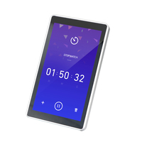Nouveau modèle YC-SM55P Tablette murale Android 5,5'' Montage encastré Boîtier métallique Écran tactile LCD Android avec Poe Rj45 Rs485