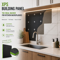 Plaque de base murale en polystyrène OEM anti-humidité pour isolation thermique de cuisine et balcon, sous carrelage céramique