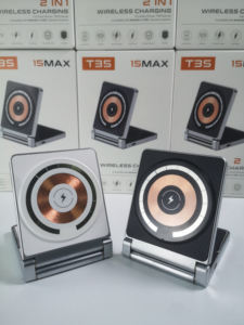 Werks-Direkt verkaufs ladegerät Multifunktion ales kabelloses Ladegerät für Desktop-Tabelle <span class=keywords><strong>2</strong></span> in 1 kabelloses Ladegerät für Watch Phone Drops hip - Product Image 6