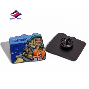 Épingles en métal fabriquées par Longzhiyu, fabricant depuis 20 ans, badge en métal personnalisé, épinglette en émail métallique, épinglette de vêtement en métal de dessin animé, badge d'<span class=keywords><strong>anime</strong></span> - Product Image 6