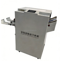 Machine automatique de fabrication de livrets WS-1701, plieuse et agrafeuse, agrafeuse à chevalet pour la production de brochures, magazines et catalogues