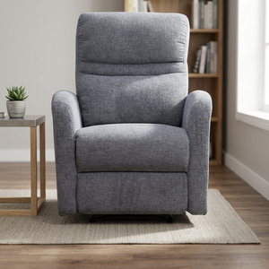Modern Fabric Manual Recliner Chair Single Leisure Armchair Upholstered Accent <b>Sofa</b> for Living Room - Product Image 1