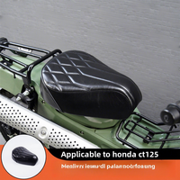 Tas Sadel-Poliuretan Aksesori Modifikasi Motor untuk CT125 Hunter Cub 125 JA55/JA65