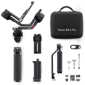 Stabilisateurs DJI <span class=keywords><strong>RS</strong></span> 4 <span class=keywords><strong>Pro</strong></span> originaux, stabilisateur portable à 3 axes, prend en charge les moteurs de mise au point et de zoom doubles avec télécommande - Product Image 1