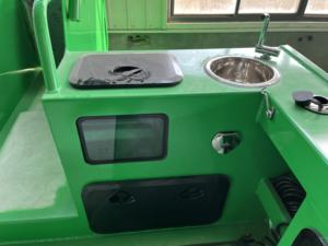 قارب قارب فاخر طراز 20 قدمًا من الألومنيوم الرياضي للقوارب الشراعية والصيد والترفيه لأغراض الترفيه للبيع - Product Image 4