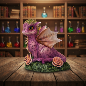 Mini Dragon Angel Style Handmade Resin Polyresin <strong>Figurines</strong> for Home Decoration - Product Image 3