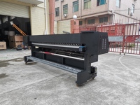 Máquina y cortador de impresora eco solvente de 3,2 M XP600 i3200 cabezal de impresión de gran formato Flex banner impresora plotter