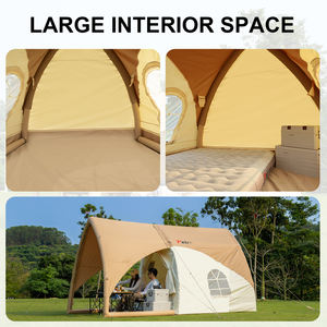 Peirhw Portable Premium Material duradero Camping impermeable nueva tienda pérgola al aire libre tienda inflable Camping 4 estaciones - Product Image 6