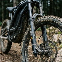 Moto électrique tout-terrain 240 Nm de couple, moteur moyeu 72 V 4500 W de pointe, batterie lithium, pour adultes - Stock US