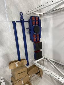 नई थोक 360 डिग्री अनुकूलित भारी शुल्क कार्गो ले जाने वाले टैंक को सामान के साथ संयुक्त परिवहन पैलेट ट्रॉली - Product Image 3