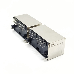 RJ45 Jack kết nối bộ chuyển đổi 2 cổng 16 pins LAN Ethernet mạng cáp RJ45 cắm nữ Splitter kết nối bộ chuyển đổi - Product Image 3