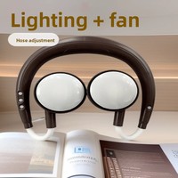 Haute qualité été saison Mini cou ventilateur Rechargeable suspendu cou Led liseuse Portable avec prix de gros utilisation