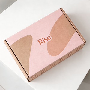 Gummy Supplements Subscription Box Packaging Corrugated Mailer Box E <b>Flute</b> Self Locking Mailer Box Custom Packaging - Product Image 4