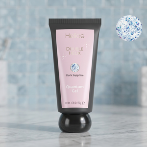 Gel Constructeur UV Quantum Double Hélice Saphir Foncé 50g Style Designer avec Échantillon Gratuit Certifié par CPNP DHG007 - Product Image 2