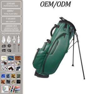 Sac de <span class=keywords><strong>golf</strong></span> professionnel hybride en PU personnalisé, très demandé, avec design imperméable et durable, fermeture éclair, taille 9*35 pouces pour hommes - Product Image 1