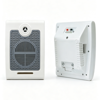 Haut-parleur mural à tension constante 5W 10W 70-110V pour sonorisation publique, idéal pour écoles, centres commerciaux, bureaux, hôtels et musique d'ambiance