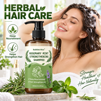 Shampo Penguat Rambut Harian Private Label Menutrisi Rambut dari Akar hingga Ujung dengan Aroma Mint yang Menyegarkan, Cocok untuk Semua Jenis Rambut