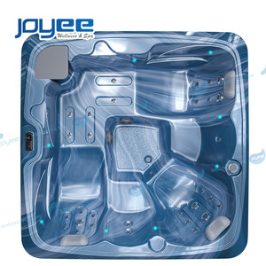 Jacuzzi de Calidad Europea JOYEE para 5 Personas, Fabricante Chino OEM, Jacuzzi Moderno para Exteriores, Terapia de Agua con Hidromasaje - Product Image 3
