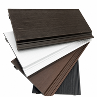 Revêtements de panneaux de terrasse emboîtables imperméables, anti-UV, écologiques et ignifuges pour projets architecturaux, chambres et murs de couloirs