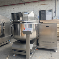 Mélangeur à pâte industriel 150 kg avec bol amovible, machine à pétrir la pâte en spirale en acier inoxydable pour boulangerie commerciale