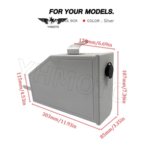 Cajas de Herramientas Laterales para Almacenamiento de Piezas de Motocicleta, Maletas para BMW R1200GS R1200 <span class=keywords><strong>GS</strong></span> R <span class=keywords><strong>1200</strong></span> <span class=keywords><strong>GS</strong></span> LC Adventure R1250 <span class=keywords><strong>GS</strong></span> ADV - Product Image 4