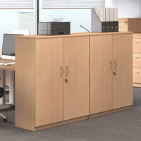 Armoire basse en acier pour salle de conférence, classeur de bureau haute capacité avec serrure, design moderne et minimaliste, compartiments amovibles pour