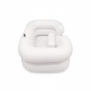 Tazón de Champú Inflable con Tubo de Drenaje para Lavar el Cabello en la Cama, Lavabo Portátil - Product Image 1