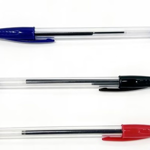 Bolígrafo de Plástico al por Mayor de 1.0 mm de Ancho con Tinta Negra/Azul/Roja, Diseño Clásico para Uso Promocional en Oficina y Escuela - Product Image 2