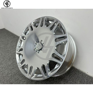 Silver B Style Wheel Rim for Mercedes Benz G-class W464 G63 G500 G580 Custom Silver Forged Car Wheel Aluminum Alloy 22" 24 Inch - Product Image 3