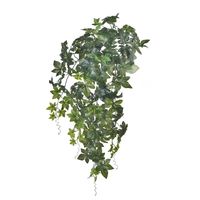 Plantes artificielles décoratives réalistes de 85 cm pour décoration murale intérieure, décoration suspendue au plafond, vignes artificielles vertes
