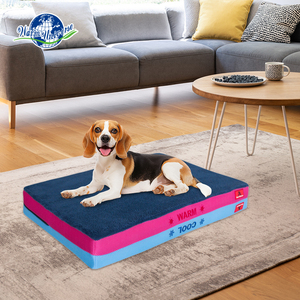 도매 개 침대 제조 업체 인증 OEKO-TEX 따뜻하고 시원한 애완 동물 침대 저렴한 개 침대 쿠션 - Product Image 4