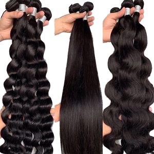 15A Việt Nam bó thẳng 100% tự nhiên chưa qua chế biến Remy tóc Trinh Nữ bó thô dệt nhanh may trong phần mở rộng tóc người - Product Image 1