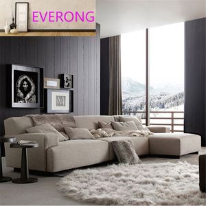 Canapé moderne <span class=keywords><strong>pas</strong></span> <span class=keywords><strong>cher</strong></span> en forme de L, en tissu velours, canapé sectionnel, canapé design italien, ensemble de meubles, canapé, salon - Product Image 1