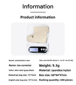 Correcteur d'hallux valgus ultra-fin, redresseur auxiliaire d'hallux valgus et séparateur d'orteils - Product Image 6