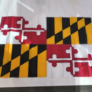 ธงแมริแลนด์สำหรับภายนอกอาคาร ขนาด 3 x 5 ฟุต ผ้าอ็อกซ์ฟอร์ดสำหรับใช้งานกลางแจ้ง ทนทานต่อการซีดจาง ธงรัฐสหรัฐอเมริกาพร้อมลวดลายปัก - Product Image 5