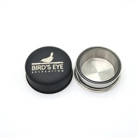 60/150/250ml Matte Black Stained Metal Collapsible Portable Retractable Folding Telescopic Travel Camp Cup With OEM Laser Logo