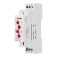 Relais temporisé miniature CNTD CDT6-A/B, contact basse puissance, étanche, AC/DC 16A 12-240V (50-60Hz), époxy