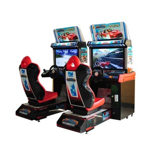 Consola de Videojuegos de Carreras Económica y de Buena Calidad para Parques de Diversiones, Simulador de Conducción de Autos Deportivos, Consola de Videojuegos de Conducción Arcade - Product Image 1