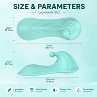 Mini PX6 IPX6 Wasserdichter Silikon USB-Aufladbarer Slip-Vibrator 9 Vibrationsmodi Leises Design OEM ODM Private Label Lieferant