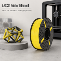 Filament d'imprimante 3D ABS multicolore 1,75 mm 1 kg Haute résistance aux chocs Résistant à la chaleur pour impression 3D FDM
