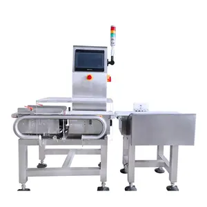 Automatic conveyor dynamic load cell checkweigher weight checking or camera load cell checkweigher