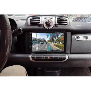 หน้าจอนำทาง GPS ขนาด 9 นิ้ว สำหรับติดตั้งบนแผงหน้าปัดรถยนต์ พร้อมวิทยุ Carplay และ WIFI สำหรับรถยนต์ Mercedes <span class=keywords><strong>Benz</strong></span> Smart ปี 2008 2009 2010 ปรับแต่งรถยนต์ - Product Image 2