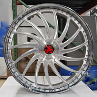 Jantes forgées SJ Custom 6061-T6 20 22 24 26 pouces 5x120 5x115 pour Cadillac CTS Chevy C10 Tahoe GMC Sierra Ford F150