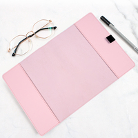 Housse de livre minimaliste en cuir PU, design simple, personnalisable, protection pour livres, organiseur pour Bibles, fournitures de bureau et scolaires