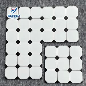 Azulejos de Cerámica de Alta Calidad y Precio Económico de Foshan para Decoración de Pisos de Cocina, Estilo Mosaico Floral, Azulejo Mate Antideslizante - Product Image 1