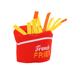 Logotipo impreso personalizado Carnival Fair disfraz novedades comida rápida patatas fritas sombreros fiesta celebración para evento temático Cosplay - Product Image 4